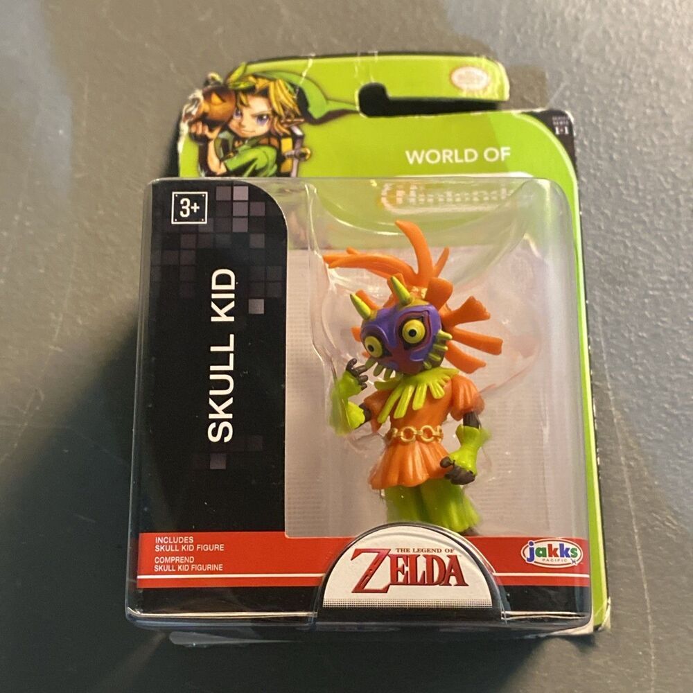 Skull Kid 3" Action Figure World of Nintendo Figure New Jakks Legend Of Zelda